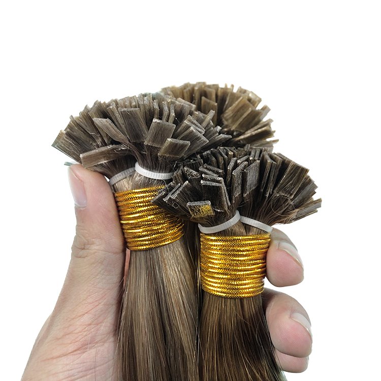 Cambodian Raw Virgin Hair Cabello Humano 100% Natural Color 613 Keratin Tip Human Hair Extensions
