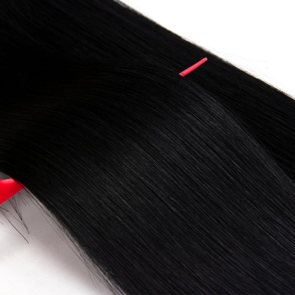 Wholesale 100% Real Brazilian Human Hair silk straight Tape Ins Virgin Remy Tape In Human Hair Extensions one pack 40pcs 100gram