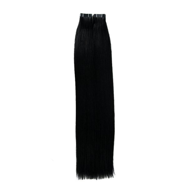 Wholesale 100% Real Brazilian Human Hair silk straight Tape Ins Virgin Remy Tape In Human Hair Extensions one pack 40pcs 100gram