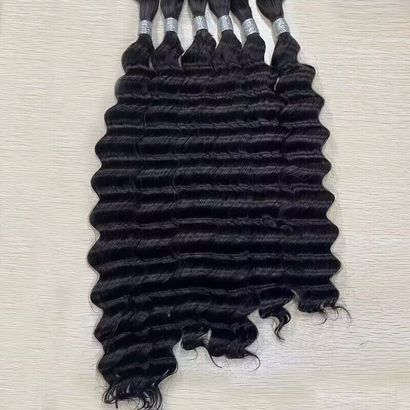 4b 4c Hair 4a Burmese virgin Human Hair Braiding Hot Selling 4b Mongolian Hair bulk for braiding high quality kinky curly