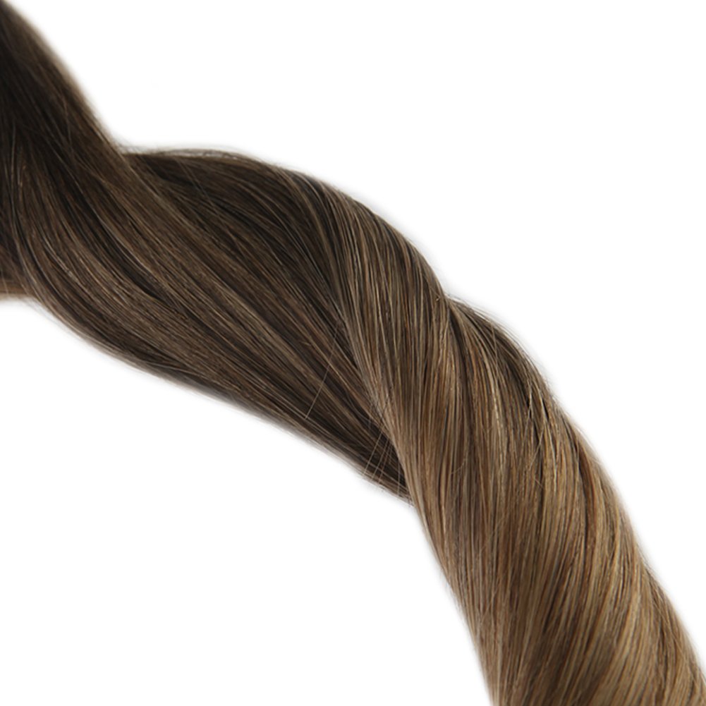 Wholesale high quality double drawn remy clip in 100% human hair extensions