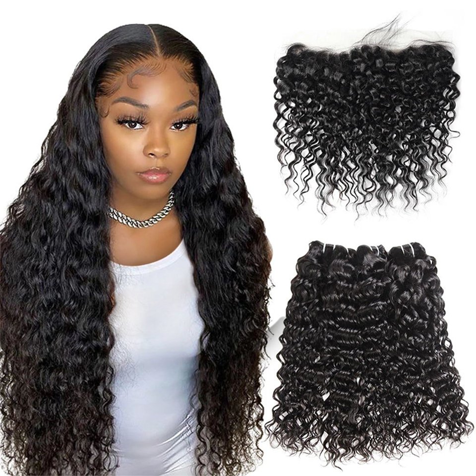 Wholesale Water Wave Unprocessed Virgin Brazilian Hair Bundles,Wholesale Bundle Virgin Hair Vendors, Human Hair Extension