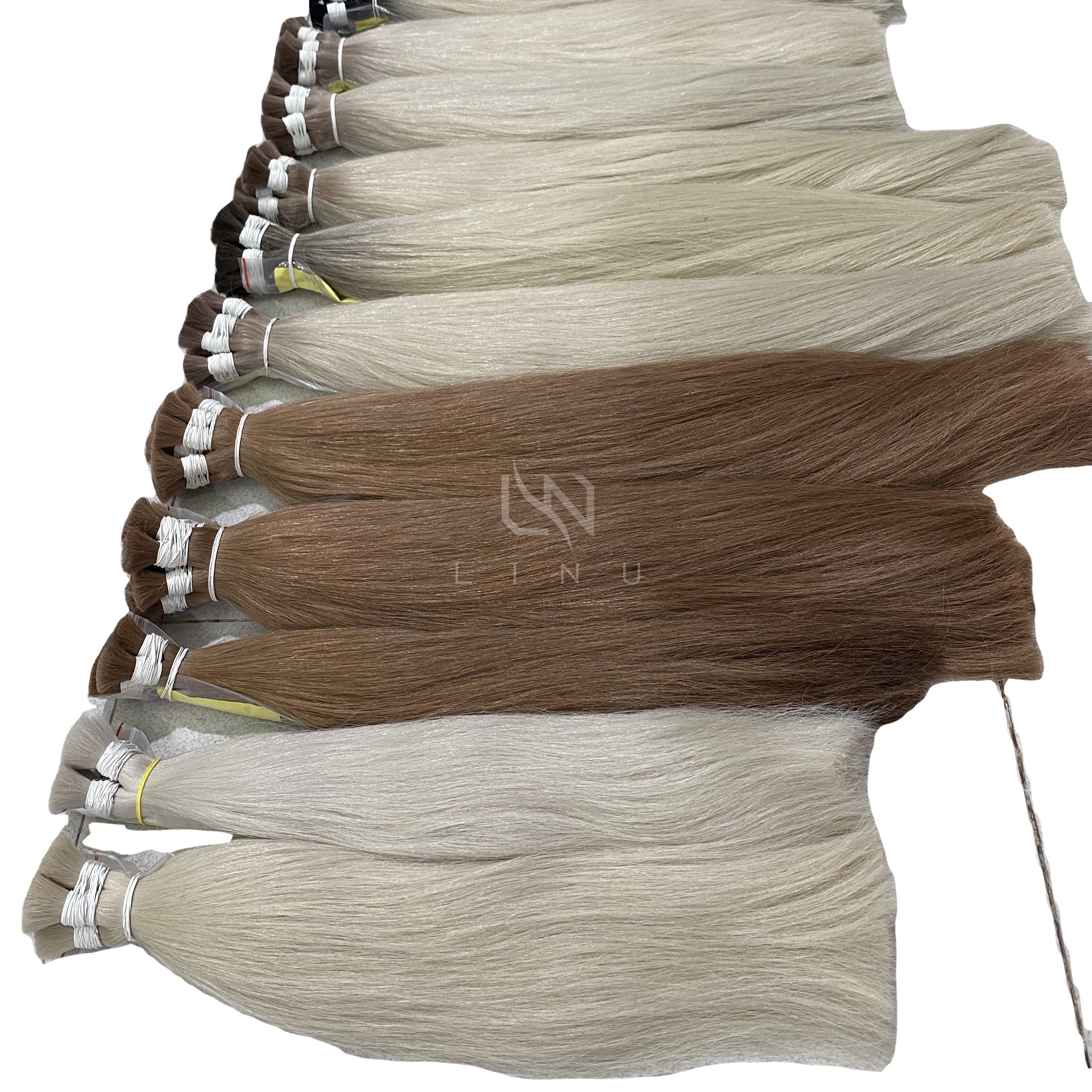 100% Raw Unprocessed Virgin Cuticle Aligned Human Hair, Vietnamese Human Hair Extensions