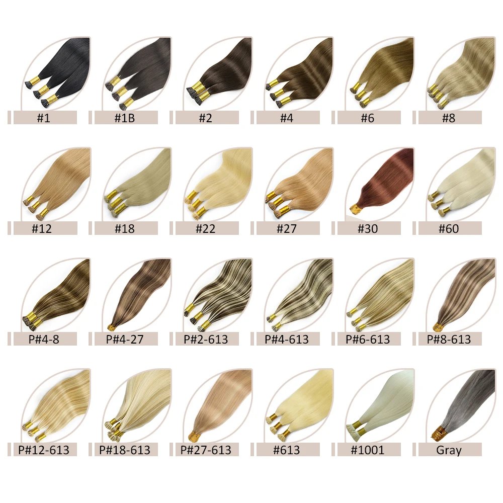 keratin tip highlight microlink human hair extensions