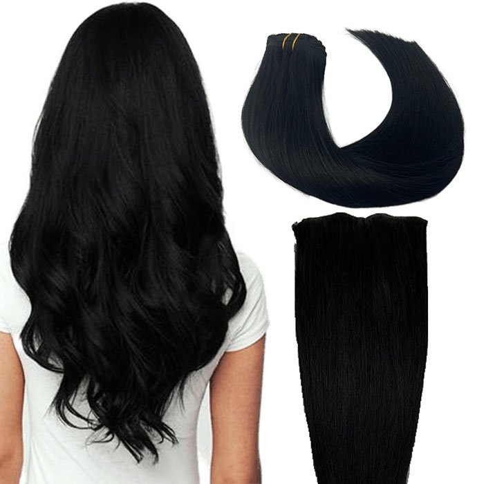 Factory direct-sales Cuticle Aligned 7pcs clip in human hair extensions
