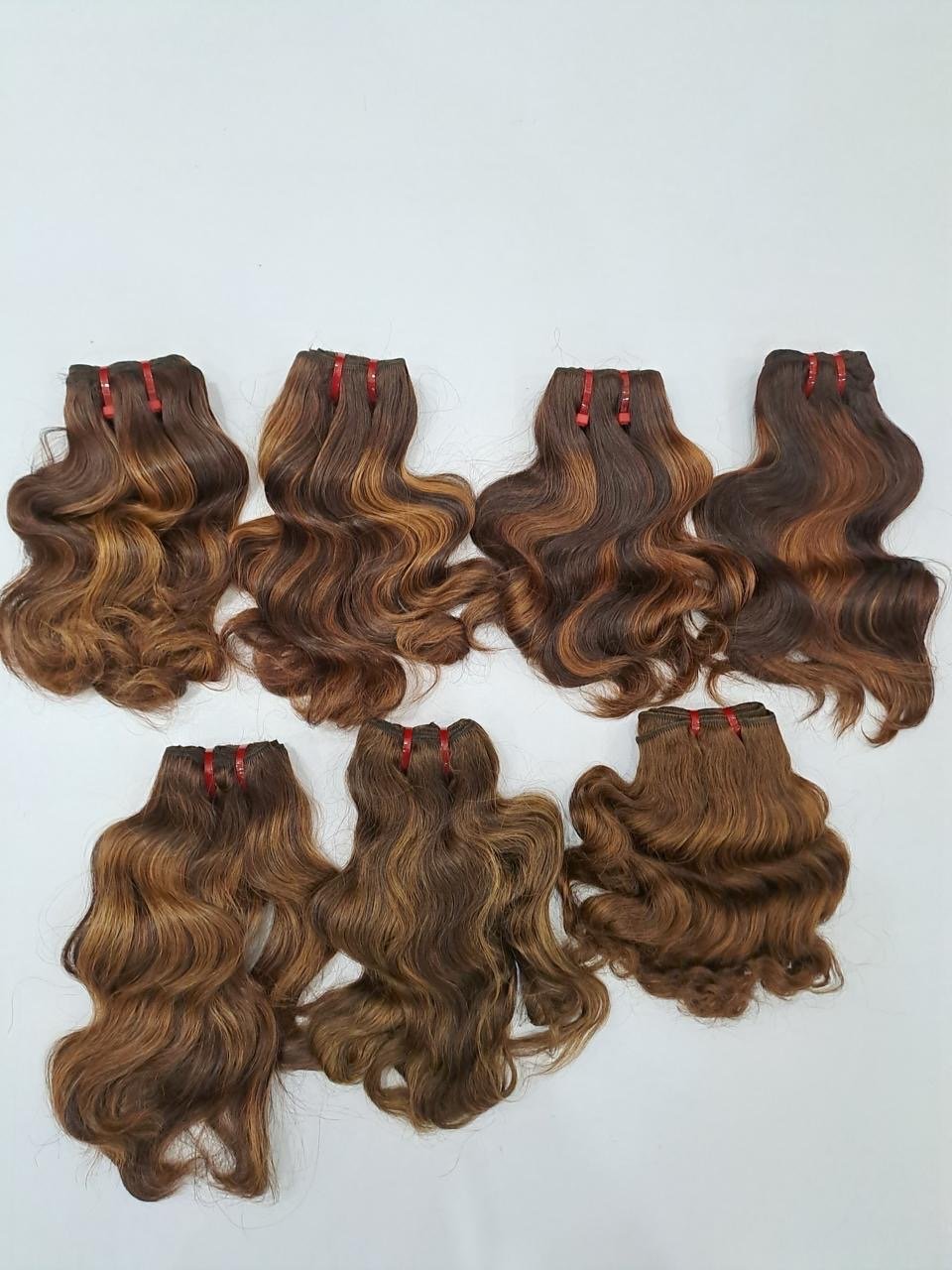 Wholesale Indian Machine Weft Hair Extensions Remy Double Drawn Human Hair Extension Ombre Human Hair Extensions Double drawn