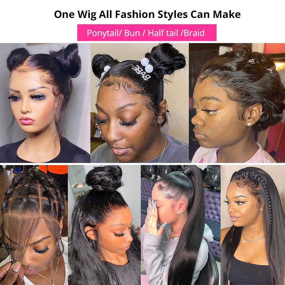 Cheap 360 HD Lace Frontal Wig For Black Women Raw Peruvian Hair Glueless Wigs Human Hair Lace Front Wigs Wholesale Bulk Sale