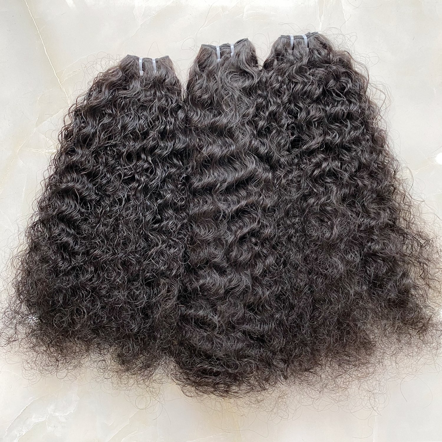 Factory price Natural raw Burmese curly weft hair bundle and frontal 100% Vietnamese human hair