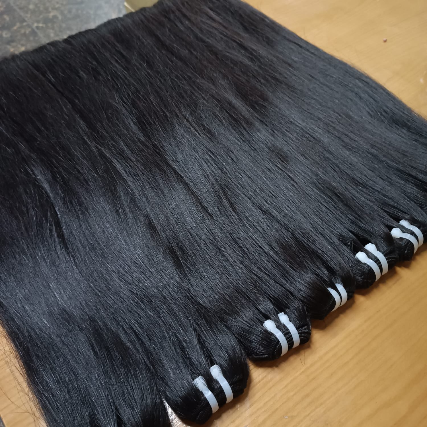 Indian Temple hair directly from Vietnam natural Straight Weft hair cheap Remy virgin human hair unprocessed bundles