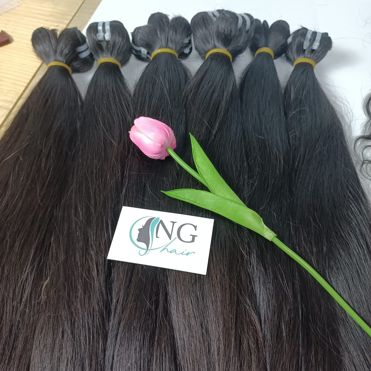 Indian Temple hair directly from Vietnam natural Straight Weft hair cheap Remy virgin human hair unprocessed bundles