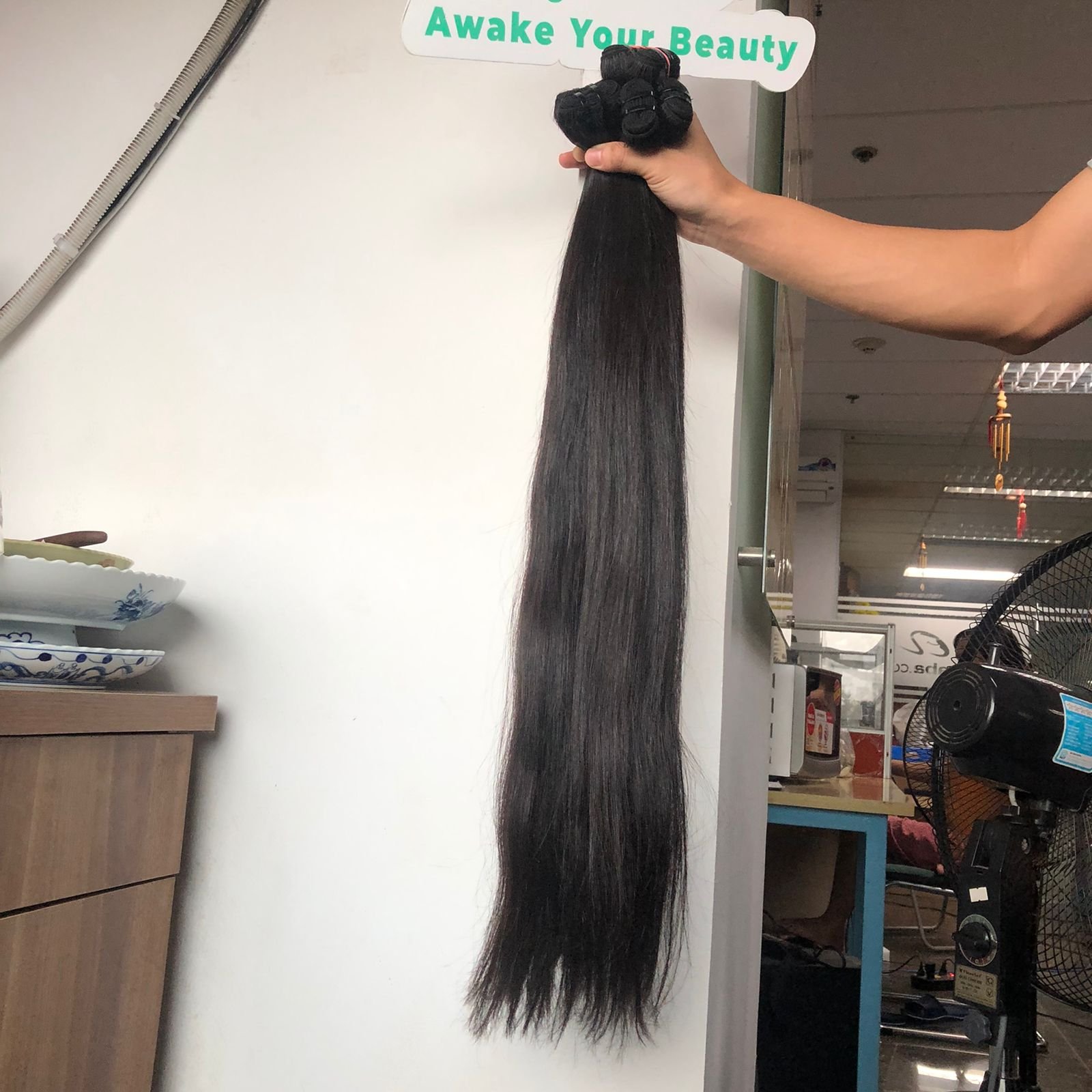 Indian Temple hair directly from Vietnam natural Straight Weft hair cheap Remy virgin human hair unprocessed bundles