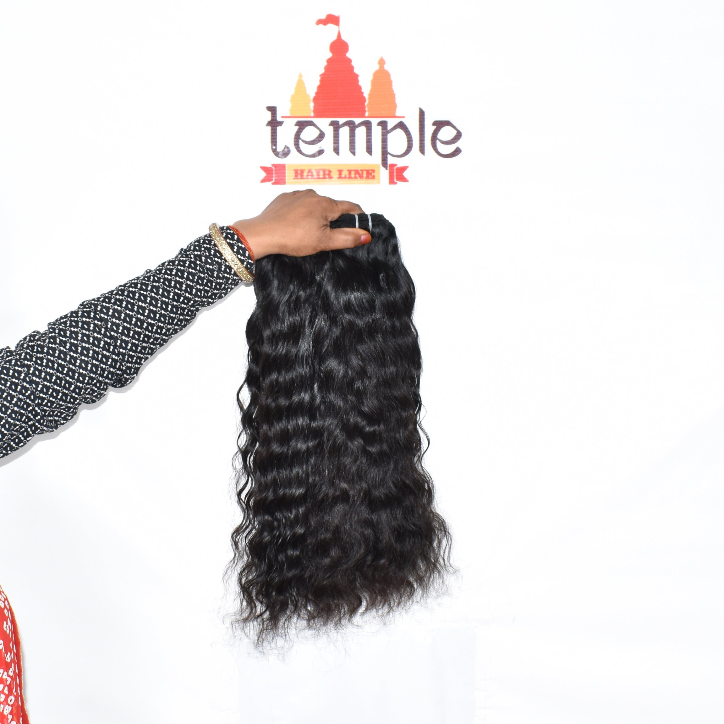 100% Raw Bundles Indian natural color hair black women cheap deep wave unprocessed Curly cuticle aligned Human Hair extensions