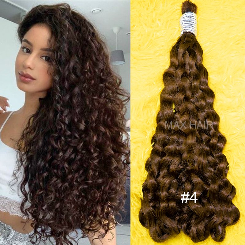 Unprocessed Cabelo Humano Natural Bulk Cabelos Human Hair Bulk For Bariding Brazilian Hair Weave Vendor Raw Indian Hair Bulk