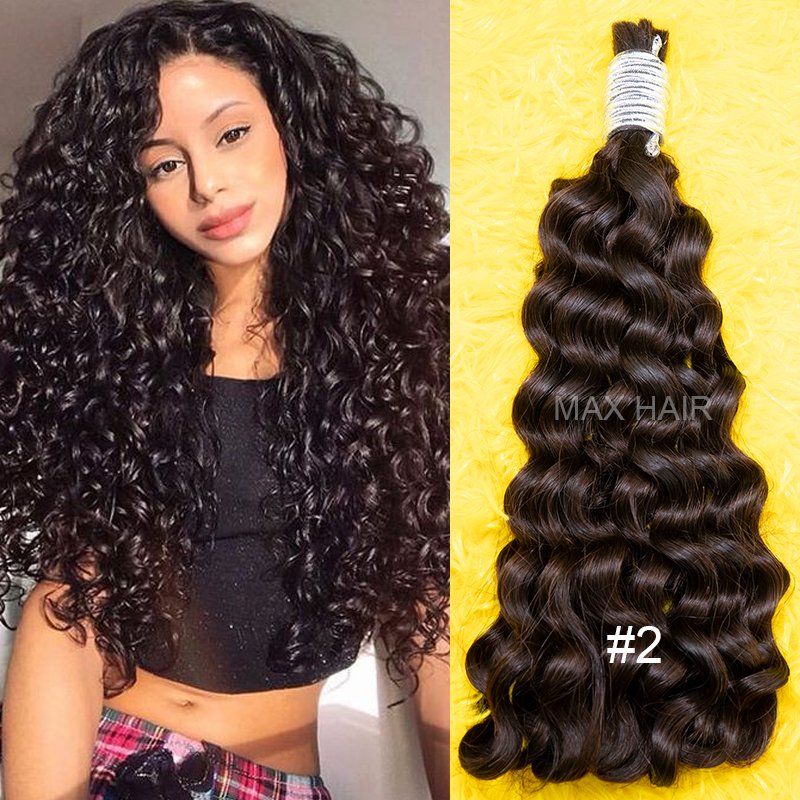 Unprocessed Cabelo Humano Natural Bulk Cabelos Human Hair Bulk For Bariding Brazilian Hair Weave Vendor Raw Indian Hair Bulk