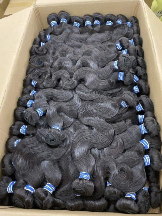 KBL 10inch to 50inch Good feedback Virgin cuticle alinged raw hair bundles , Brazilian human hair bundles & hair extensions
