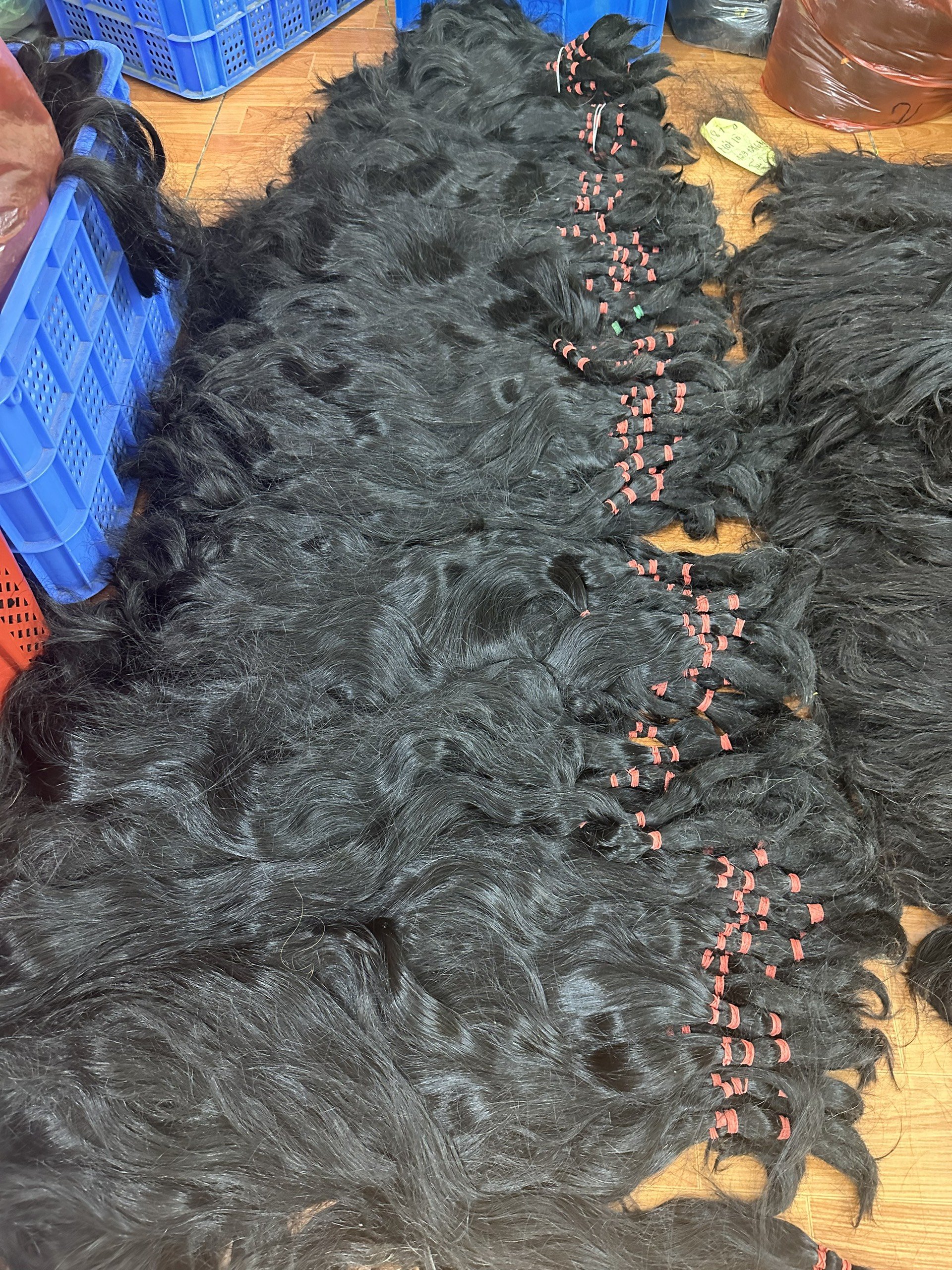 100% real virgin human hair extension