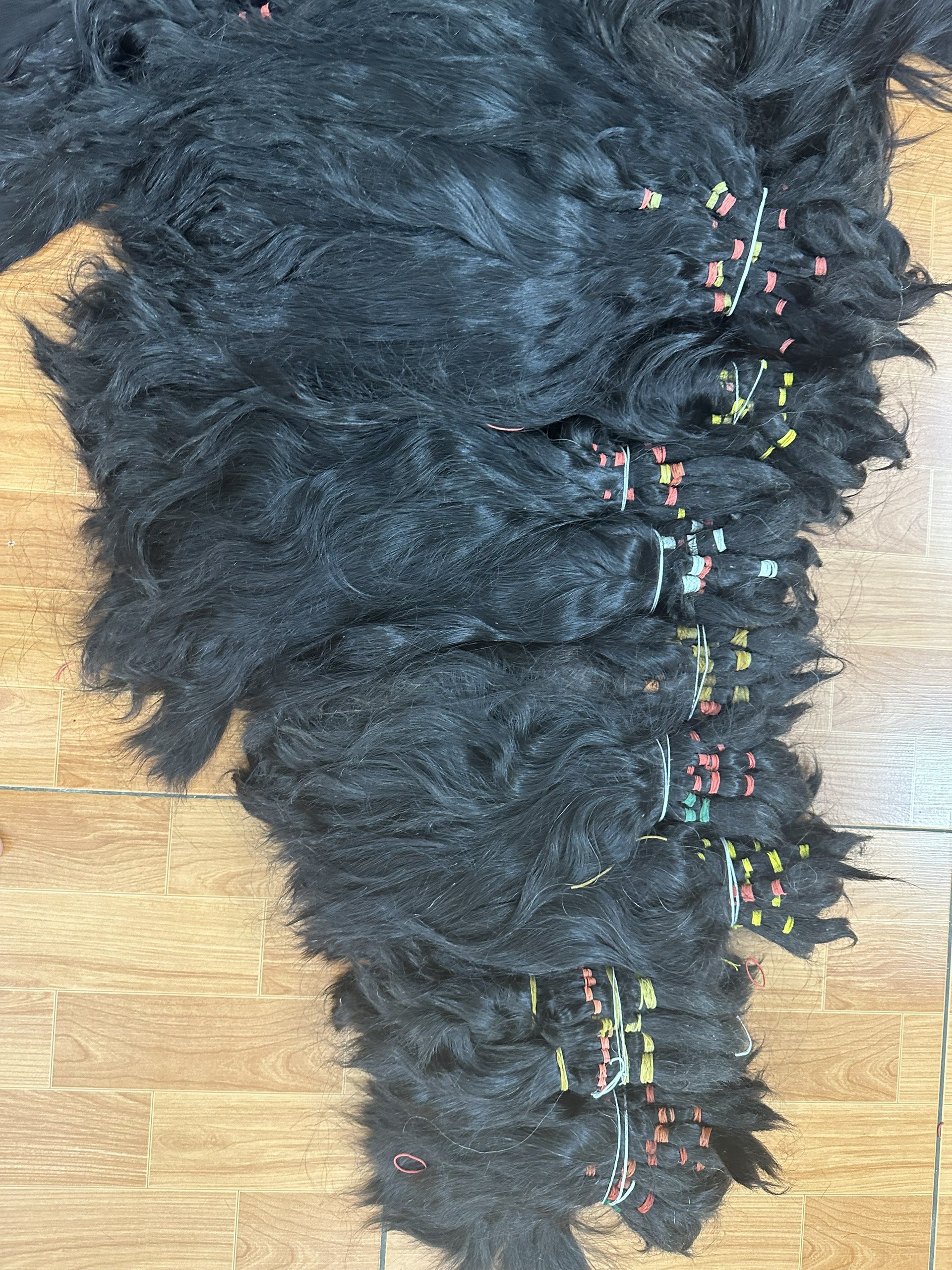 100% real virgin human hair extension