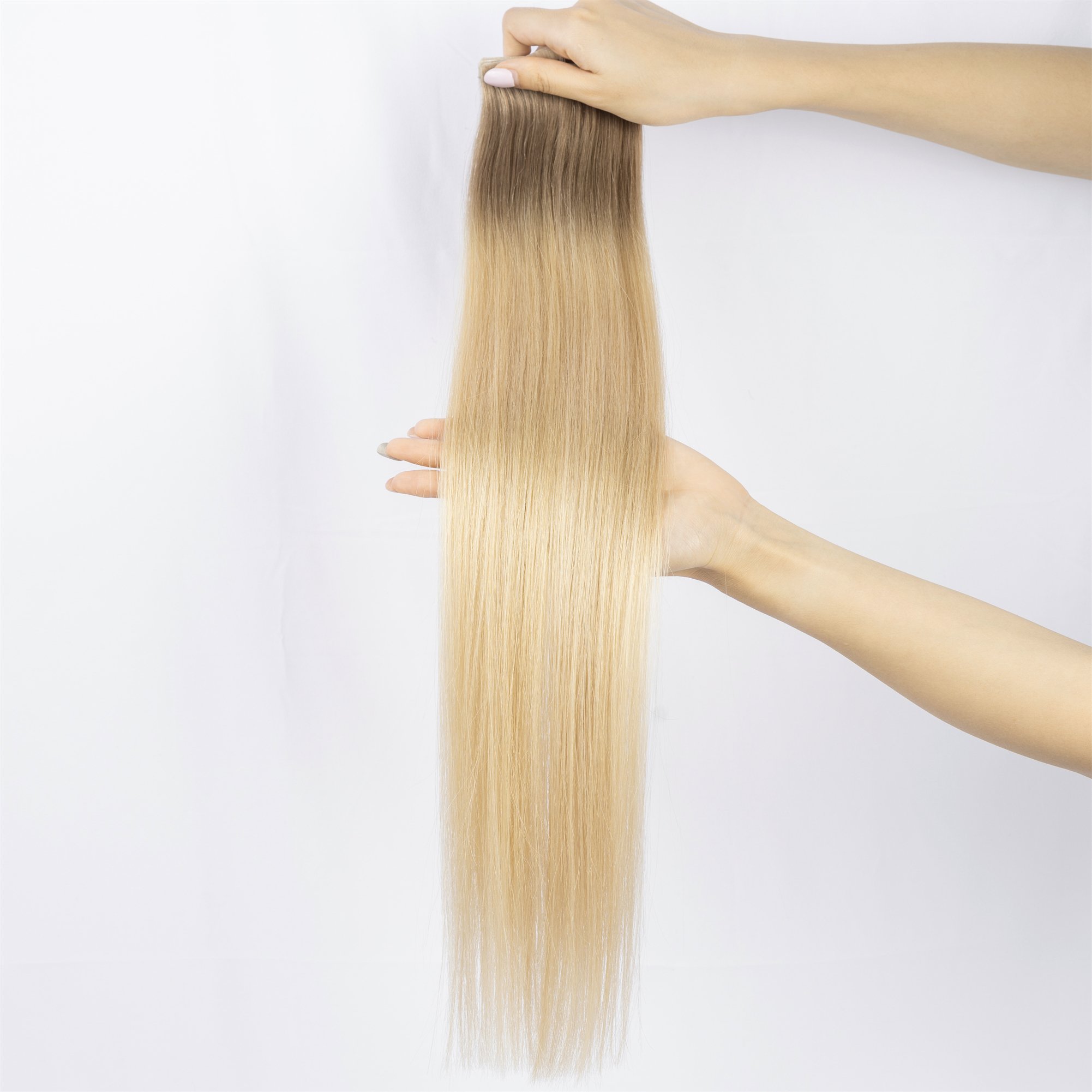 Invisible Seamless Tape In Hair Top Quality 12A Russian Cuticle Hair Extensions Injected Tape in Human Hair Extensions