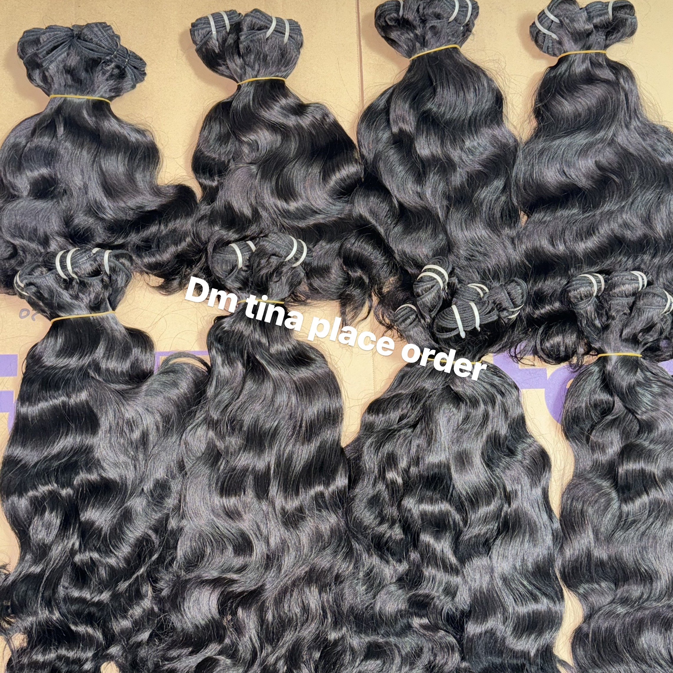 Best hair Vendor Raw Human hair extensions raw Vietnamese Burmese curly hair