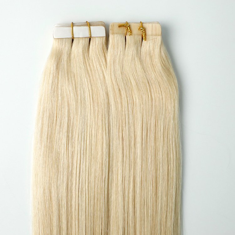 Remy Ombre Human Hair Cuticle Aligned Tape In Human Hair Extensions Tape Hair Extensions