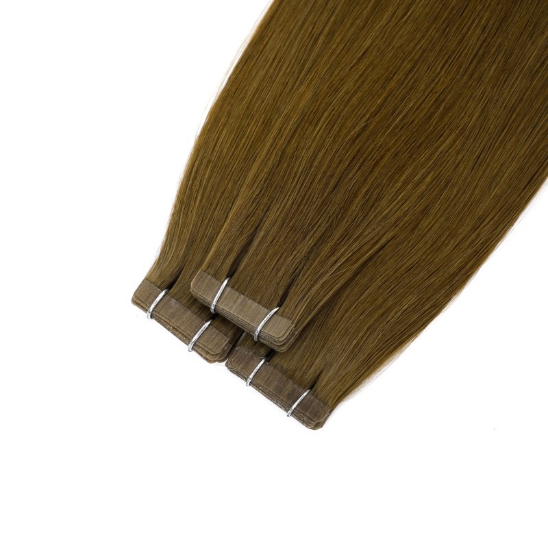 Remy Ombre Human Hair Cuticle Aligned Tape In Human Hair Extensions Tape Hair Extensions