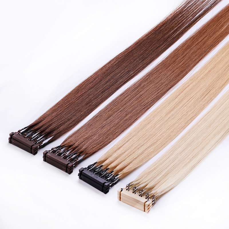 HD 6D Hair East Install Remy Human Hair Extension 6D Unprocessed Pre-bonded Straight Invisible 6D Hair Extension