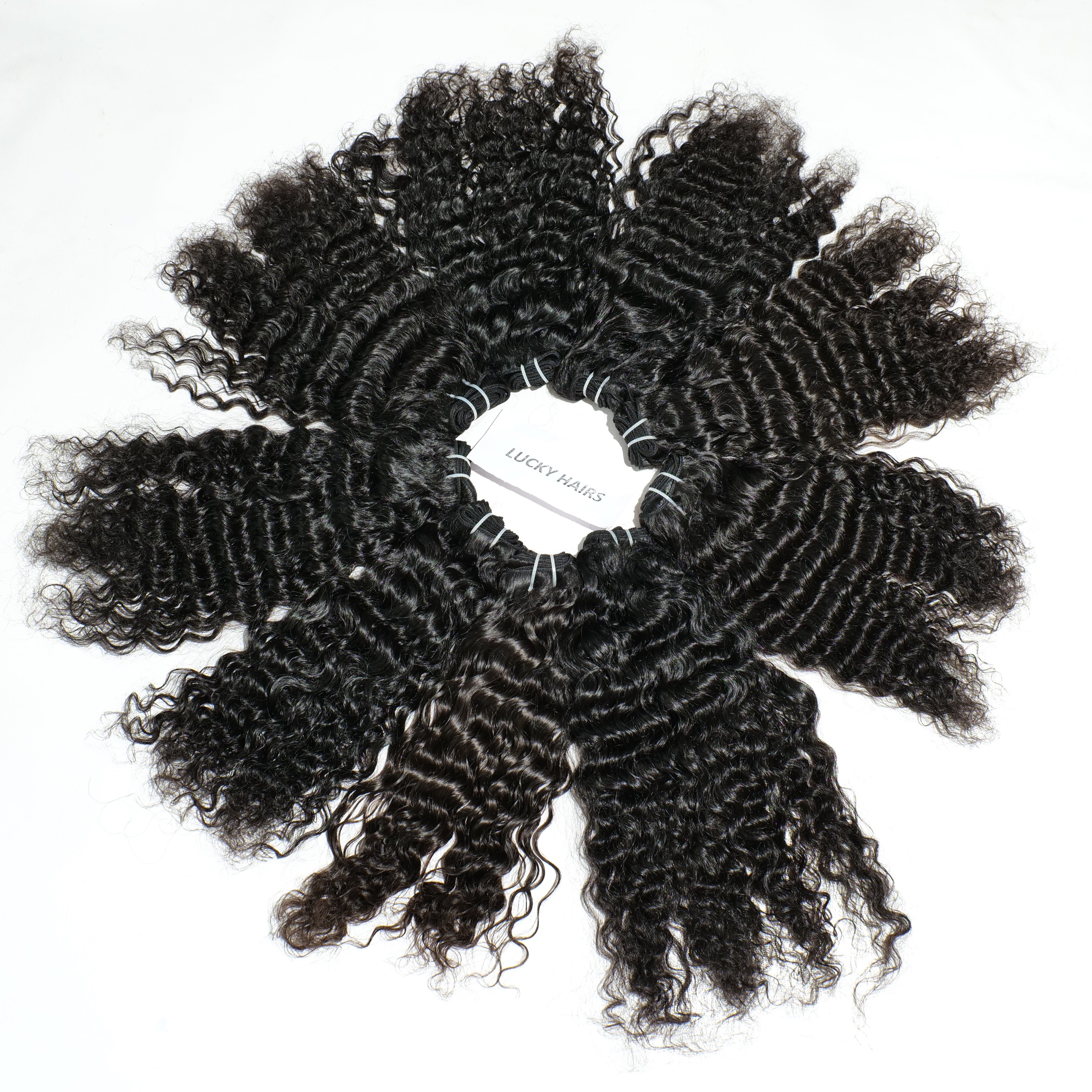 Raw virgin human hair extensions single donor 100% natural Indian temple human hair bundles