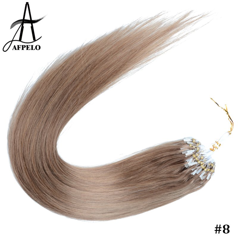 micro loop hair extensions curly afro kinky straight micro link human hair extension