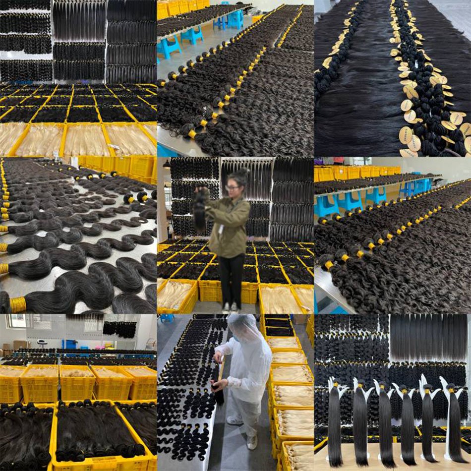 Wholesale Natural Black Color Human Hair Extension Straight Hair Bundles ,Original Brazilian Straight Hair