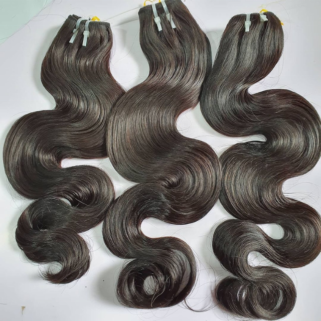 Wholesale Vietnam super double drawn raw mink cuticle aligned Vietnam virgin human hair deep wave, straight, body wave