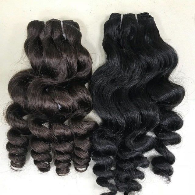 Wholesale Vietnam super double drawn raw mink cuticle aligned Vietnam virgin human hair deep wave, straight, body wave