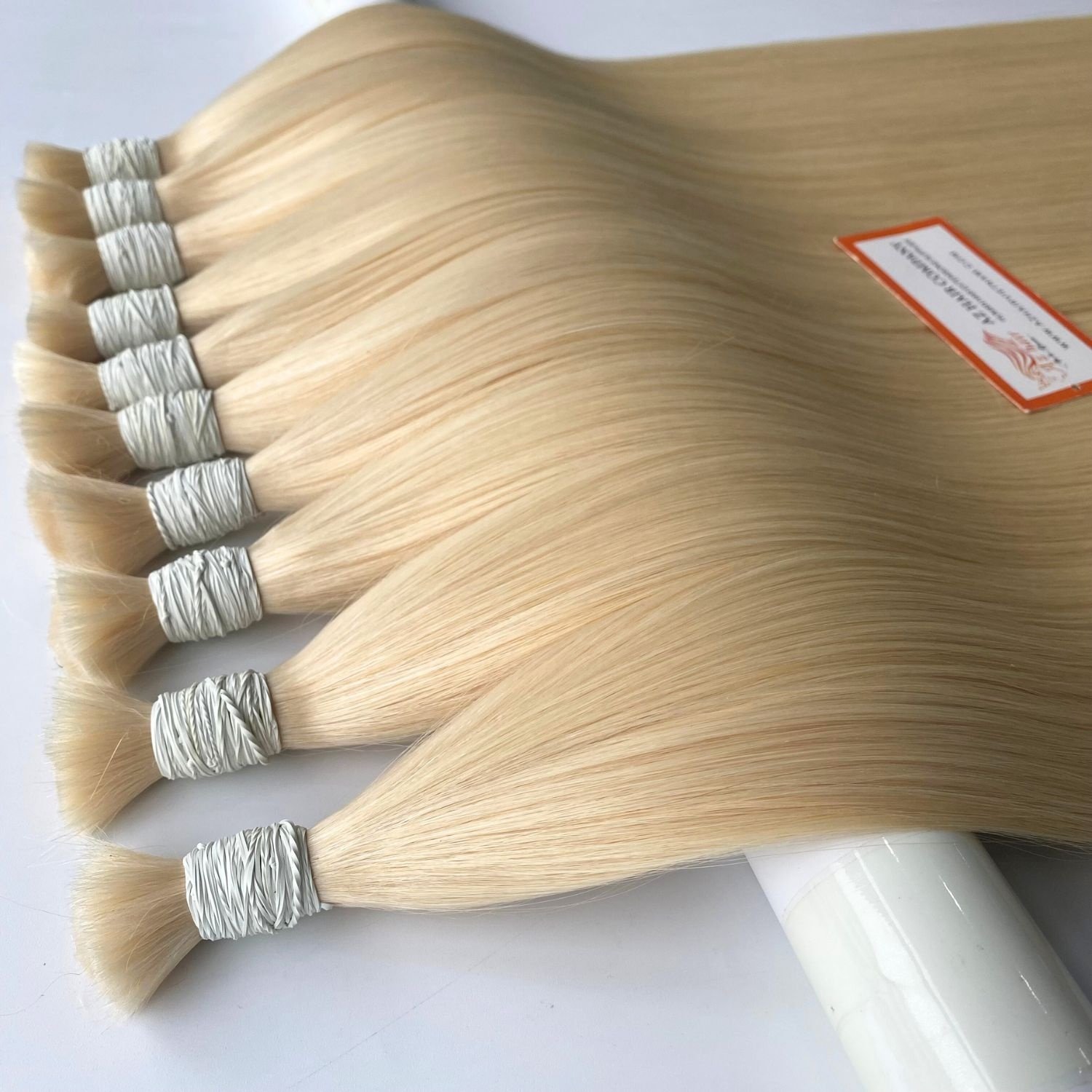 Wholesale Best Quality Raw Bulk Human Hair Super Thick And Smooth Virgin Bulk Hair Extensions
