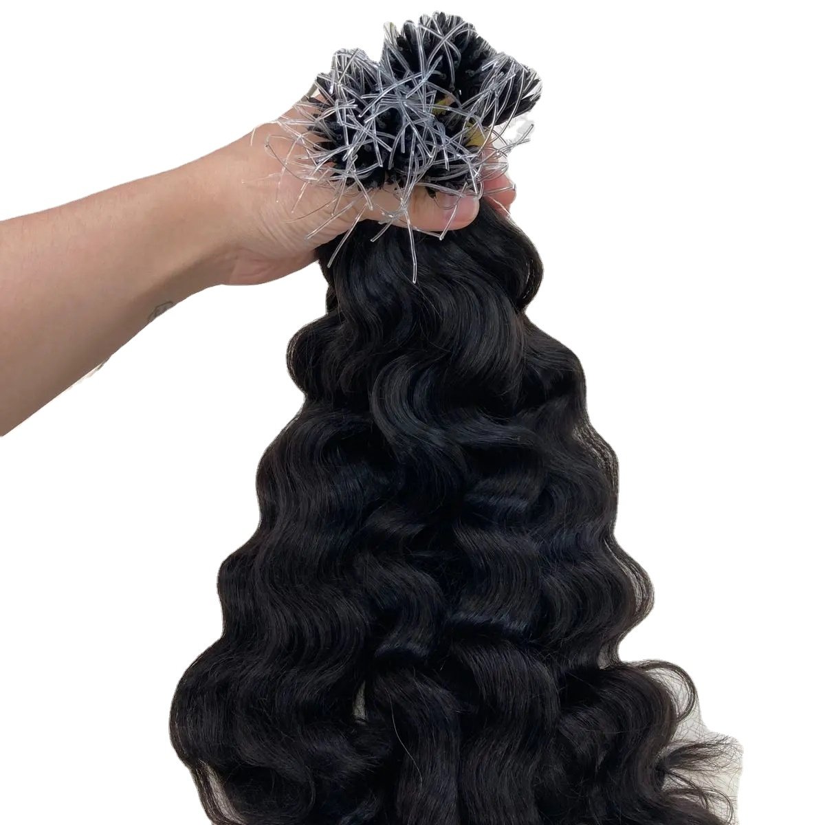 Genius hair extensions 100% human hair high quality soft and thick with wholesale price