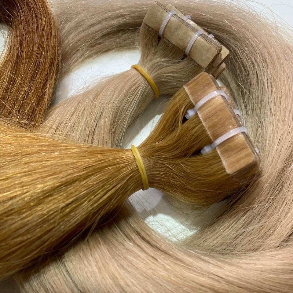 Best quality ! Flat tip colorful no tangle, no shedding from Vietnam human hair Tap in hair vey nice in human hair extension