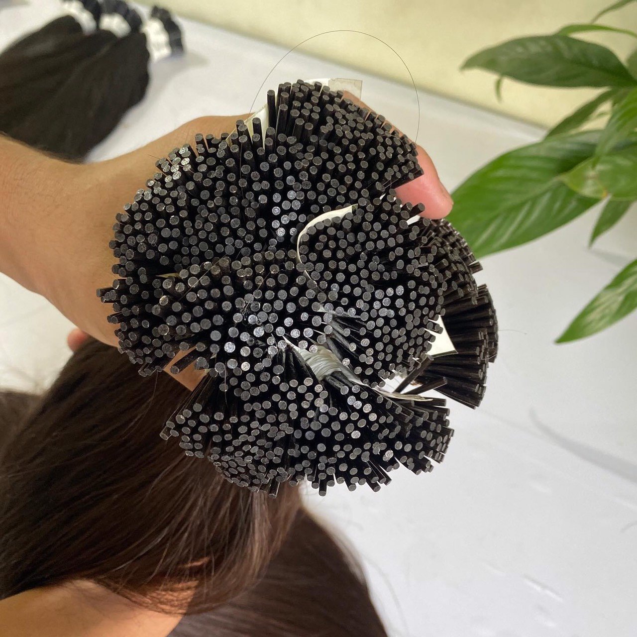 Best quality ! Flat tip colorful no tangle, no shedding from Vietnam human hair Tap in hair vey nice in human hair extension