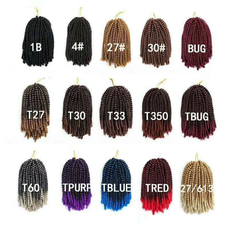 spring twist crochet braid hair extension afro kinky nubian twist braid hair wholesale