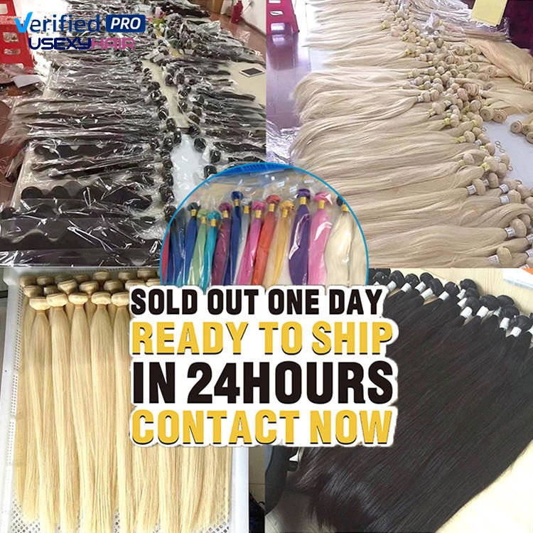 Wholesale 613 Cuticle Aligned Virgin Hair,Russian Blonde Virgin Human Hair Bundle,40 Inch Blonde Brazilian Human Hair Extension