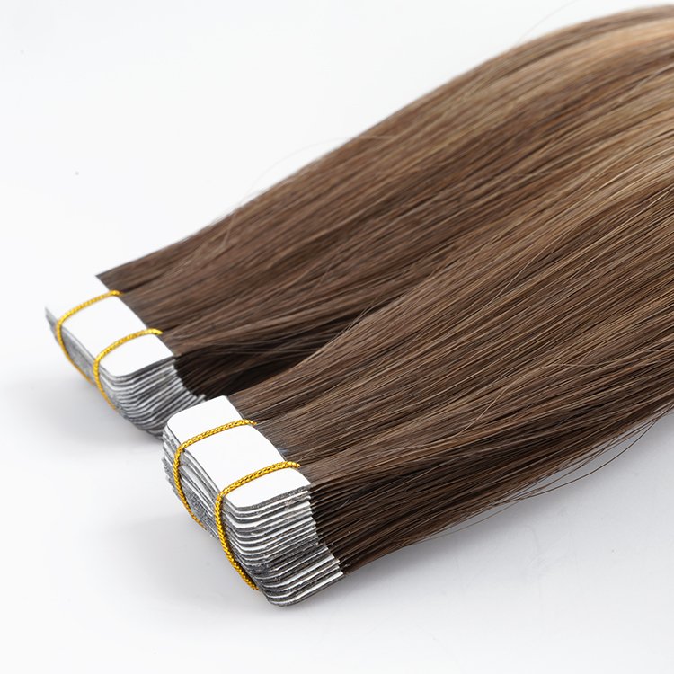 Wholesale Invisible Weft Double Drawn Injection Tape Human Hair Tape In Extensions