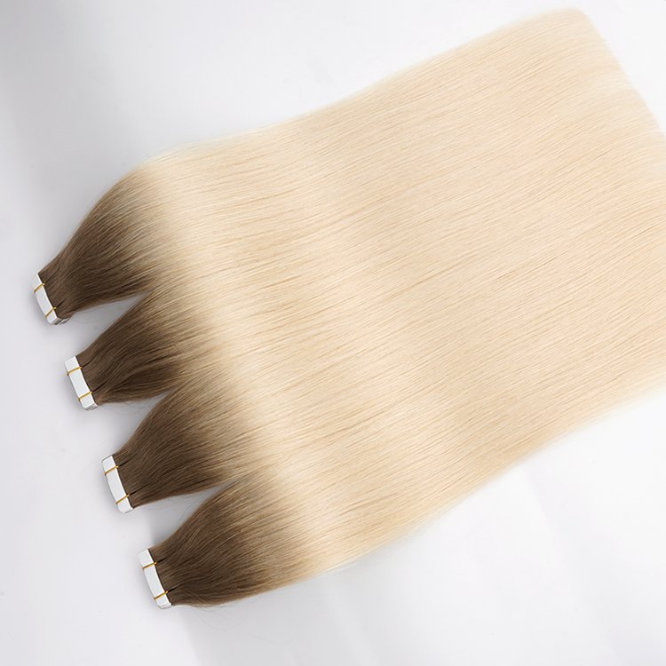 Wholesale Invisible Weft Double Drawn Injection Tape Human Hair Tape In Extensions