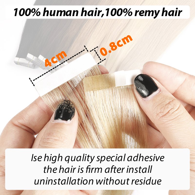 Wholesale virgin cuticle aligned natural hair extension human manufacturers keratin invisible tape hair extension tape in vendor