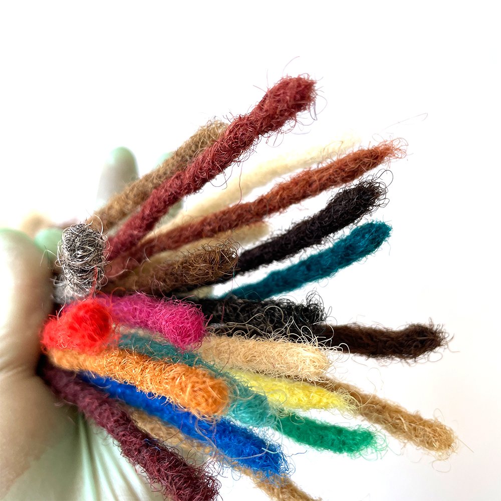 Human Hair Dreadlock Extensions for Women or Men 100% Human Hair