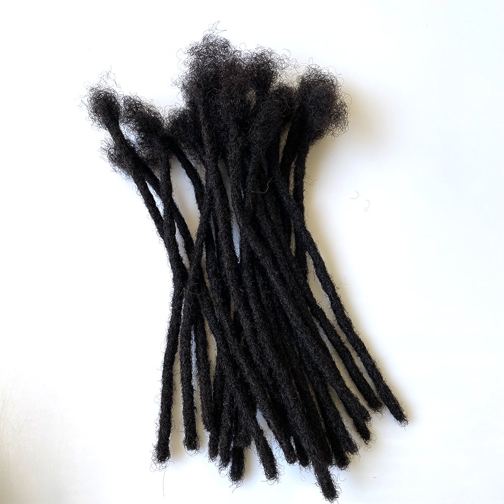 Human Hair Dreadlock Extensions for Women or Men 100% Human Hair