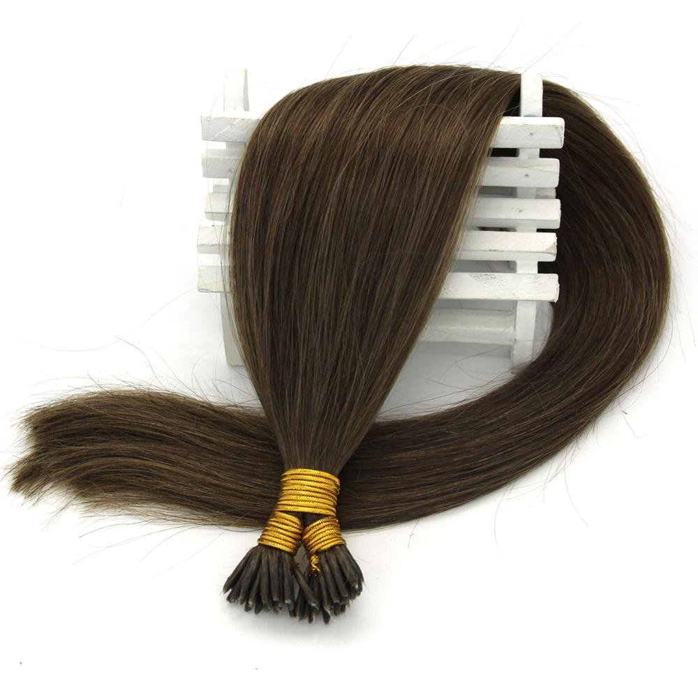 Cheap Prebonded Hair Italian Keratin I Tip Prebonded Human Hair Extensions
