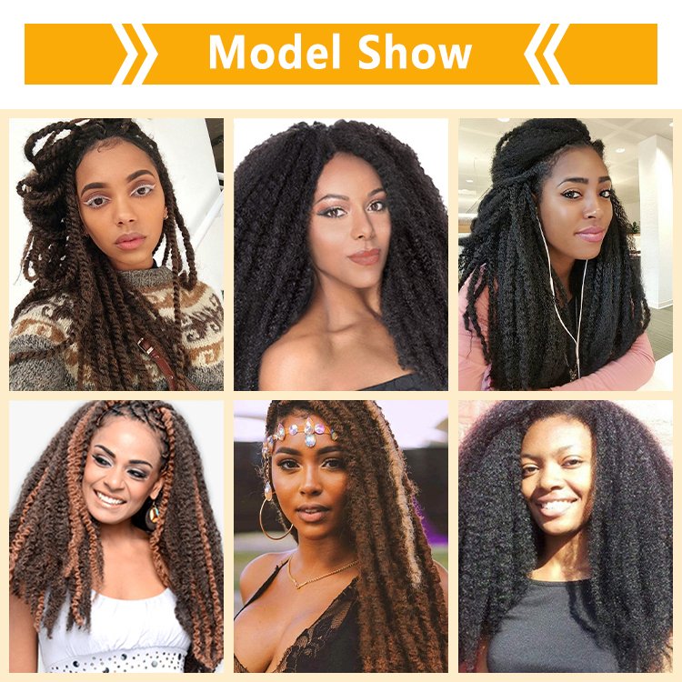 18Inch Hot Selling Tangle Free Synthetic Braiding Hair Jumbo Purple Grey Braiding Children'S Kids Afro Kinky Curly Hair Crochet