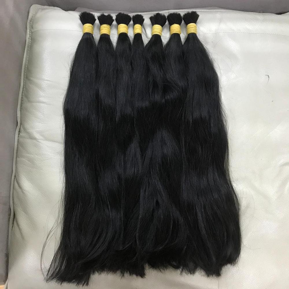 BEST QUALITY NATURAL STRAIGHT CUTICLE ALIGNED HUMAN HAIR EXTENSION IN VIETNAM