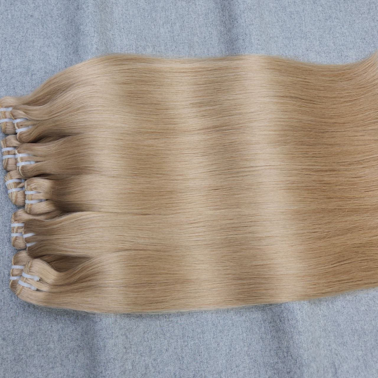 Human Raw Hair From Vietnam Flat Tip Keratin Hair Extensions Virgin Vendor With Cuticle Aligned Hair