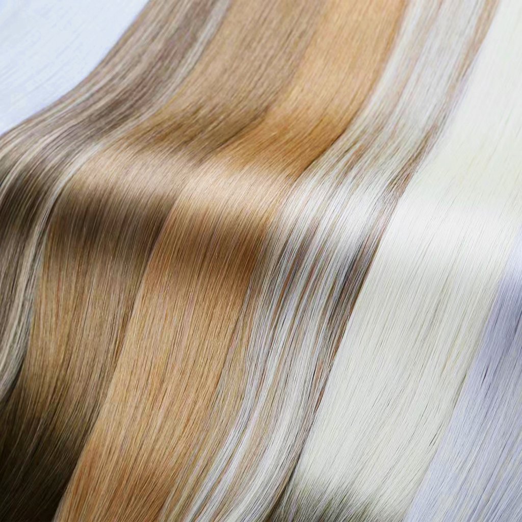 Flat tip hair extension color made of virgin human hair from Viet Nam 8-32 inches bone straight hairextensions & wigs