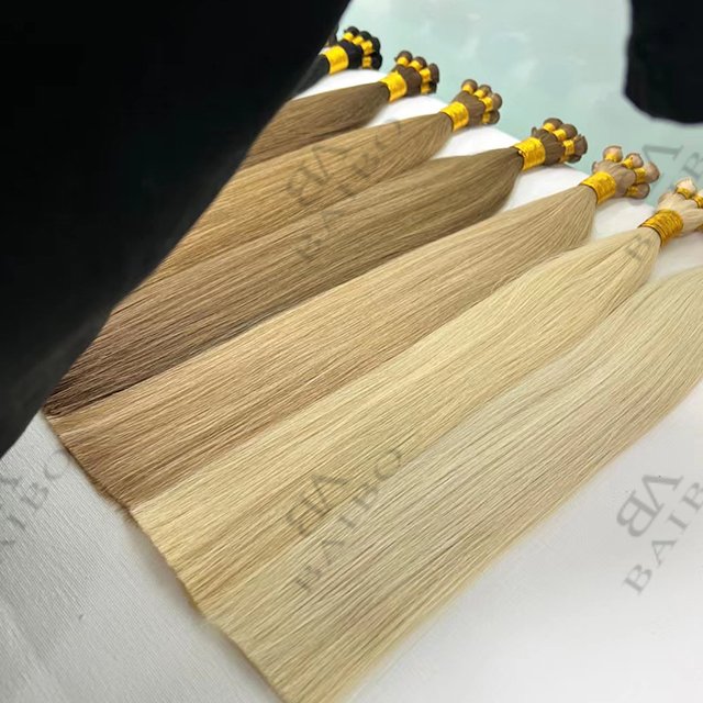2022 New Popular Hand Tied Weft Hair Extension Skin Weft Seamless Hair Weft 100% Human Hair Extensions