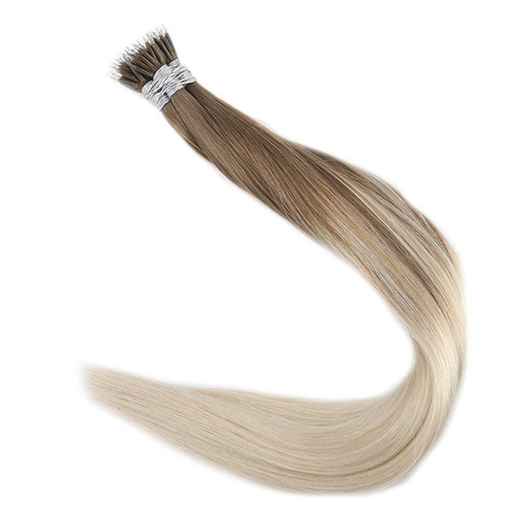 Fast Shipping High Quality NO Shedding Brazilian Human Hair Nano Ring Hair Extensions for women