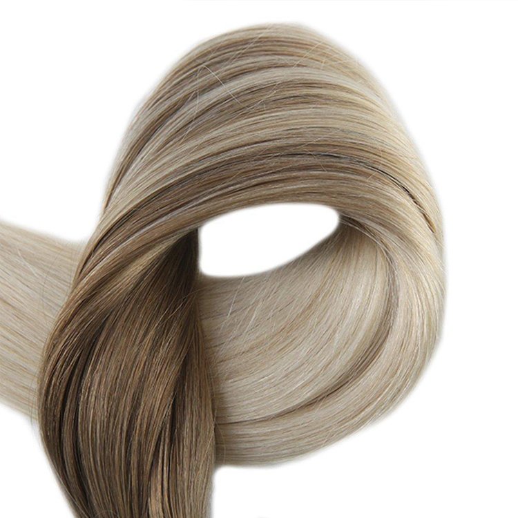 Fast Shipping High Quality NO Shedding Brazilian Human Hair Nano Ring Hair Extensions for women